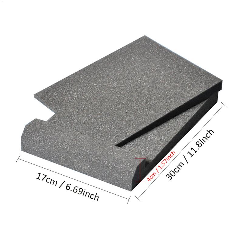 1 Set Studio Monitor Speaker Acoustic Foam Isolator Pads Anti-shock Anti-slip Sponge Desktop Speakers Isolation Panels