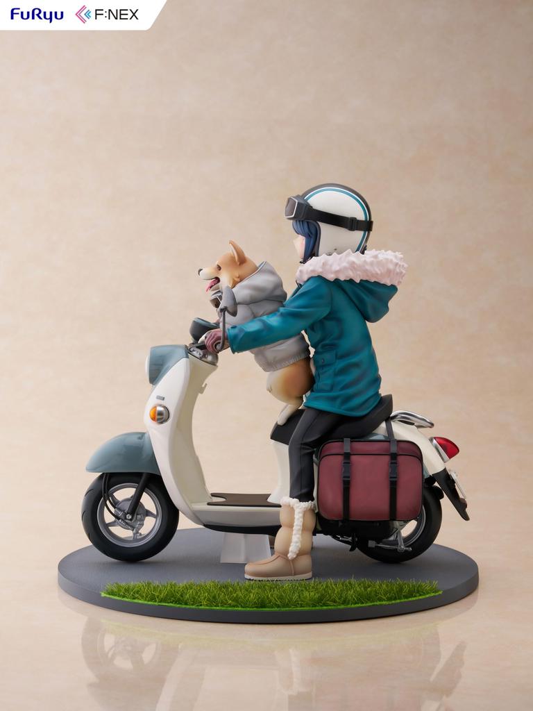Furyu F:NEX Yurucamp Shima Rin 17 scale PVC painted finished figure