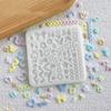 Colorful  Accessories Silicone Mold  Geometry Filler Decors Silicone Mold Keychain Pendant Ornament Mould