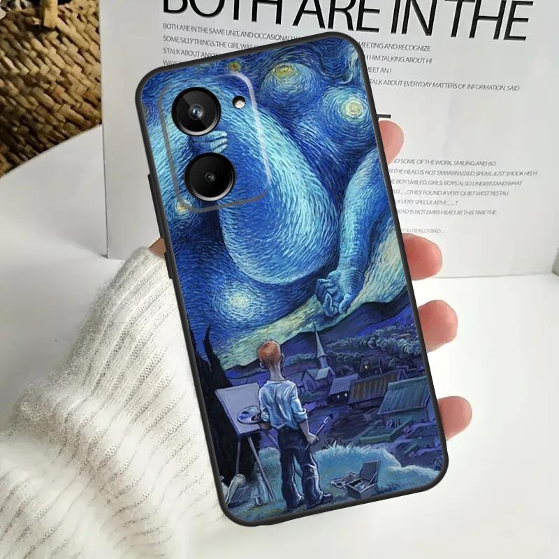 Van Gogh Starry Night For Realme 12 Pro Plus 11 10 9 C67 C55 C53 C35 C33 C30 C25s C21Y C15 GT3 GT5 GT Neo 5 Case