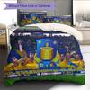 Brondby IF Pattern Bedding Home Decoration Birthday & Festival Gift (1 * duvet cover + 2 * pillowcase, without core)