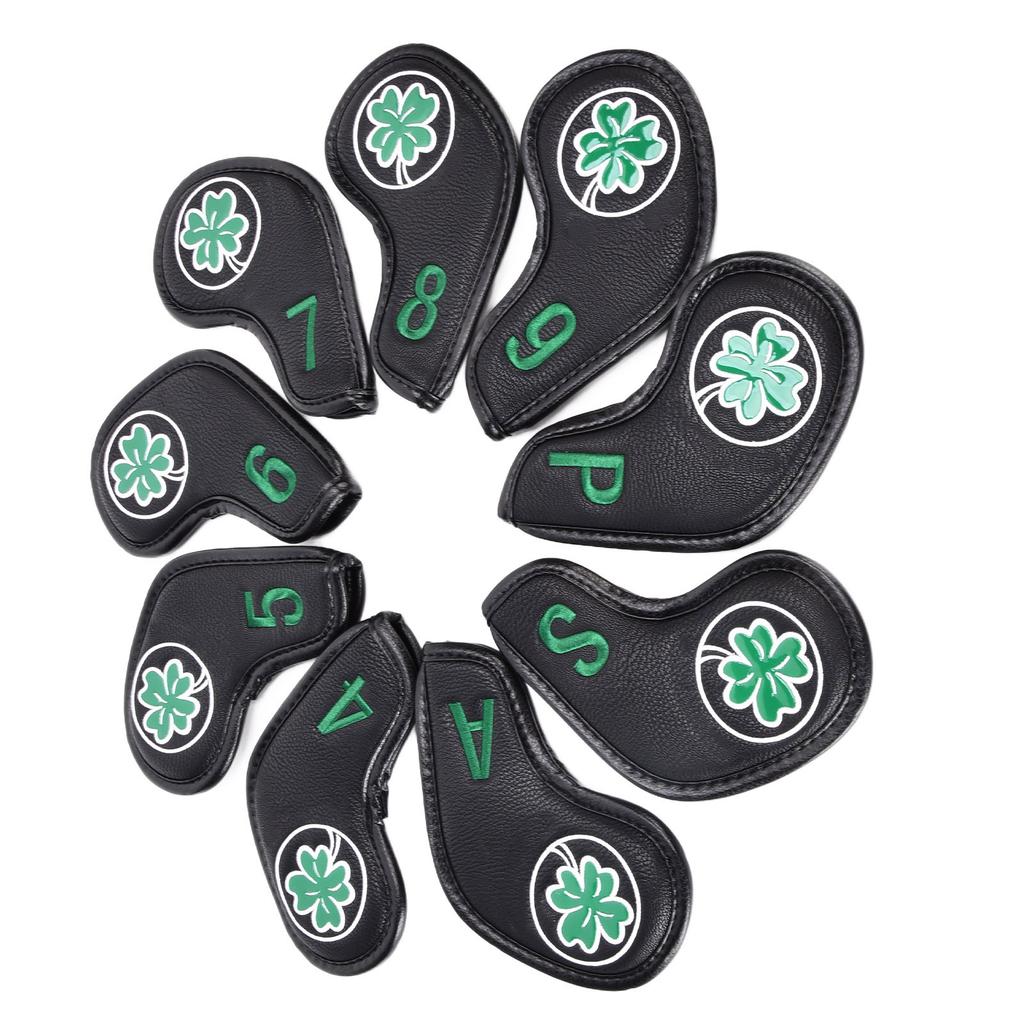 9PcsCelsiusSet PU Iron Head Covers Set Iron Headcover Rod Head ive Cover