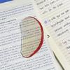 Transparent Fruit Slice Bookmarks PVC Watermelon Lemon Apple Design Durable Page Marker for Books Journals Office Classroom Gift
