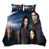 3D Bettbezug Twilight Saga Bedrucktes Bettwäsche-Set Kissenbezug Bettwäsche-Set Leinenlaken Bettdeckenbezug Doppel Queen King Size Heimtextilien