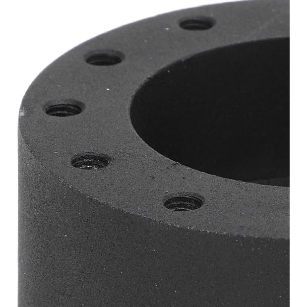 6 Hole Steering Wheel Hub Adapter 3/4 Inch Keyway Marine Boat Steering Wheel Adapter Heavy Duty Metal Design with 5mm Screw Holes for Boats Helms