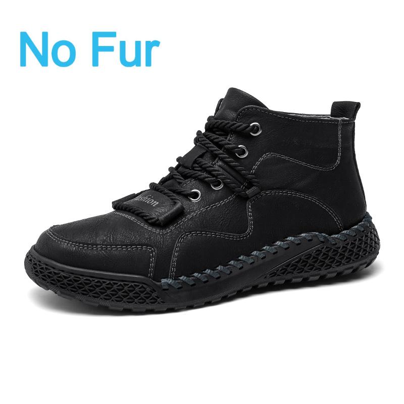 Fashion Handmade Leather Casual Men Shoes Design Sneakers Lightweight Breathable Versatile Men Outdoor Walking Shoes Plus Size 38-46