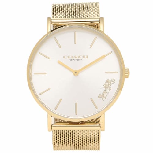

Coach Women s Perry 36mm Quartz Watch, Gold (2) 14503125