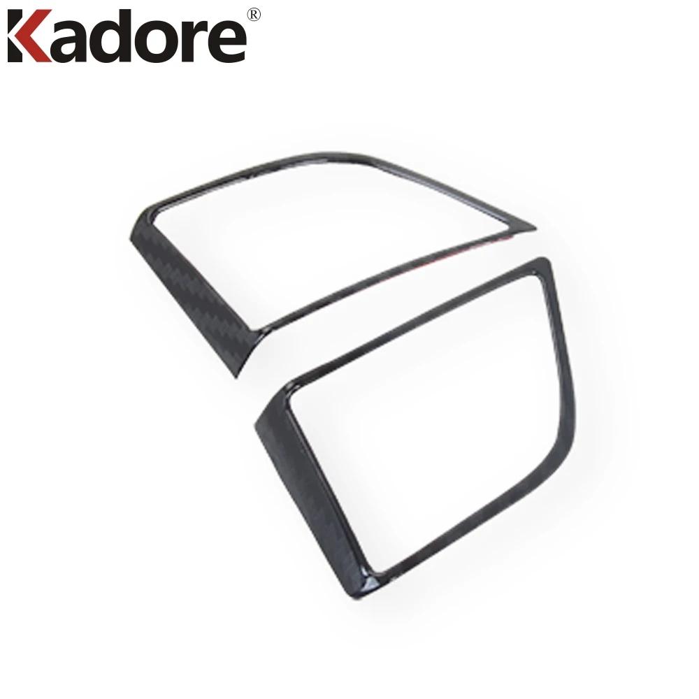 Car Steering Wheel Panel Cover Trim For Hyundai Tucson 2015 2016 2017 2018 Carbon Fiber Interior Mouldings Accessories