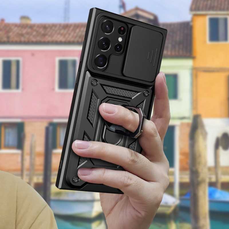 Sc Camring Galaxy S22 Ultra Svart