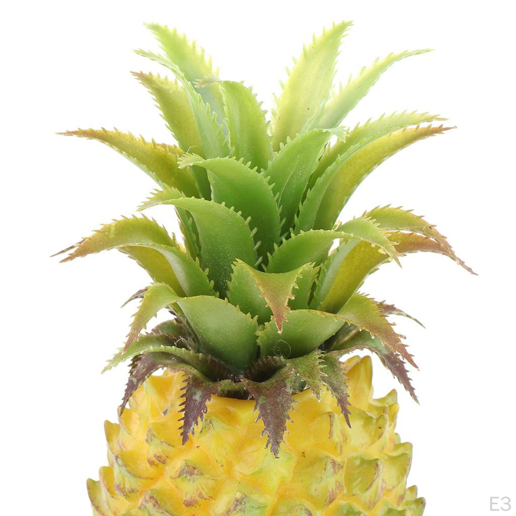 Obst Gemüse Künstliche Ananas Modell Dekoration Küchenspielzeug Requisite