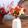 21 Heads Artificial Rose Bouquet Fake Rose Flowe Ornaments Outdoor Garden Wedding Bridal Wreath Accessories Party Decoration