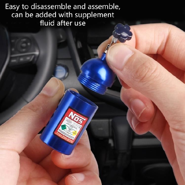 Unique Nitrogen Tank Shape Air FreshenerCar Vent Clip Accessory Car Inspired Air Vent Perfume Dispenser for Automotives