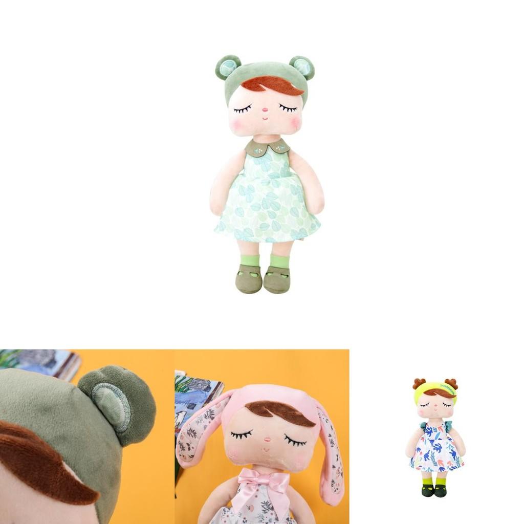 Metoo Stuffed Doll Princess Angela Bunny Plush Soft Rabbit Fashion