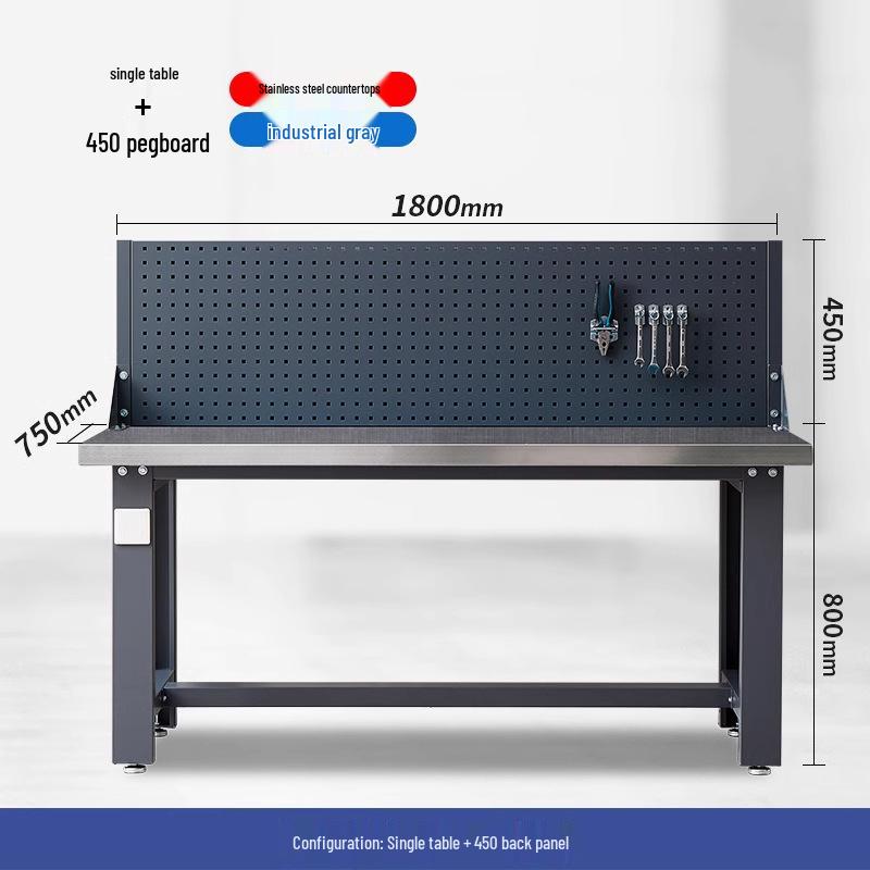 Stainless Steel Heavy Duty Anti-static Workbench for Workshop and Maintenance
