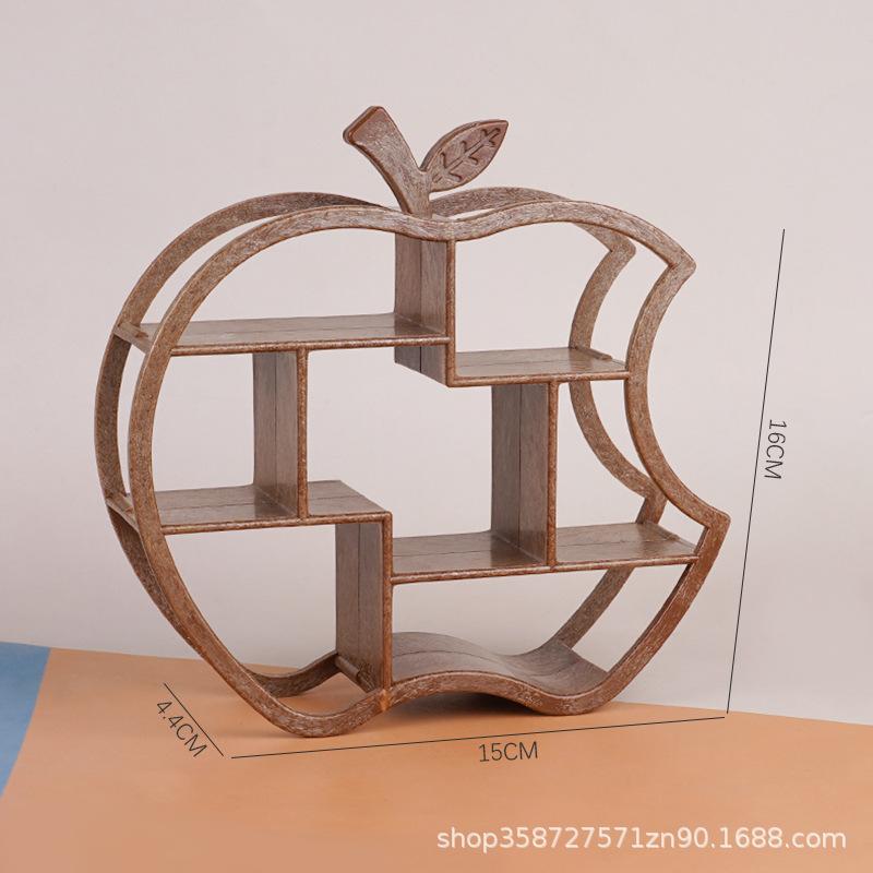 Bogu Rack Small Desktop Shelf Plastic Ornament Tea Set Rack Dessert Display Rack Doll House Play House Toys