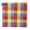 Foldable Napkins for Retro Washable Napkin Plaid Buffalo Check Banquet Colorful Cotton Linen Cloth Reusable