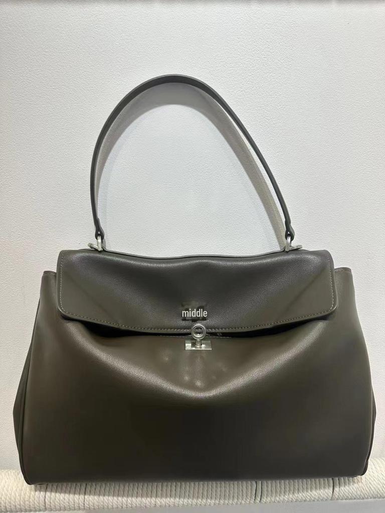 2024 Madingas Natūralios Odos Rodeo Krepšys: Didelės talpos rankinė ir krepšys per petį