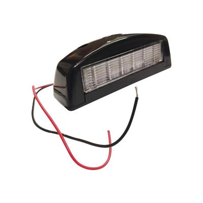 LED Black Licence Number Plate Lamp Light 10-30v Truck Tractor Buses Lorry and Multple Vehicles