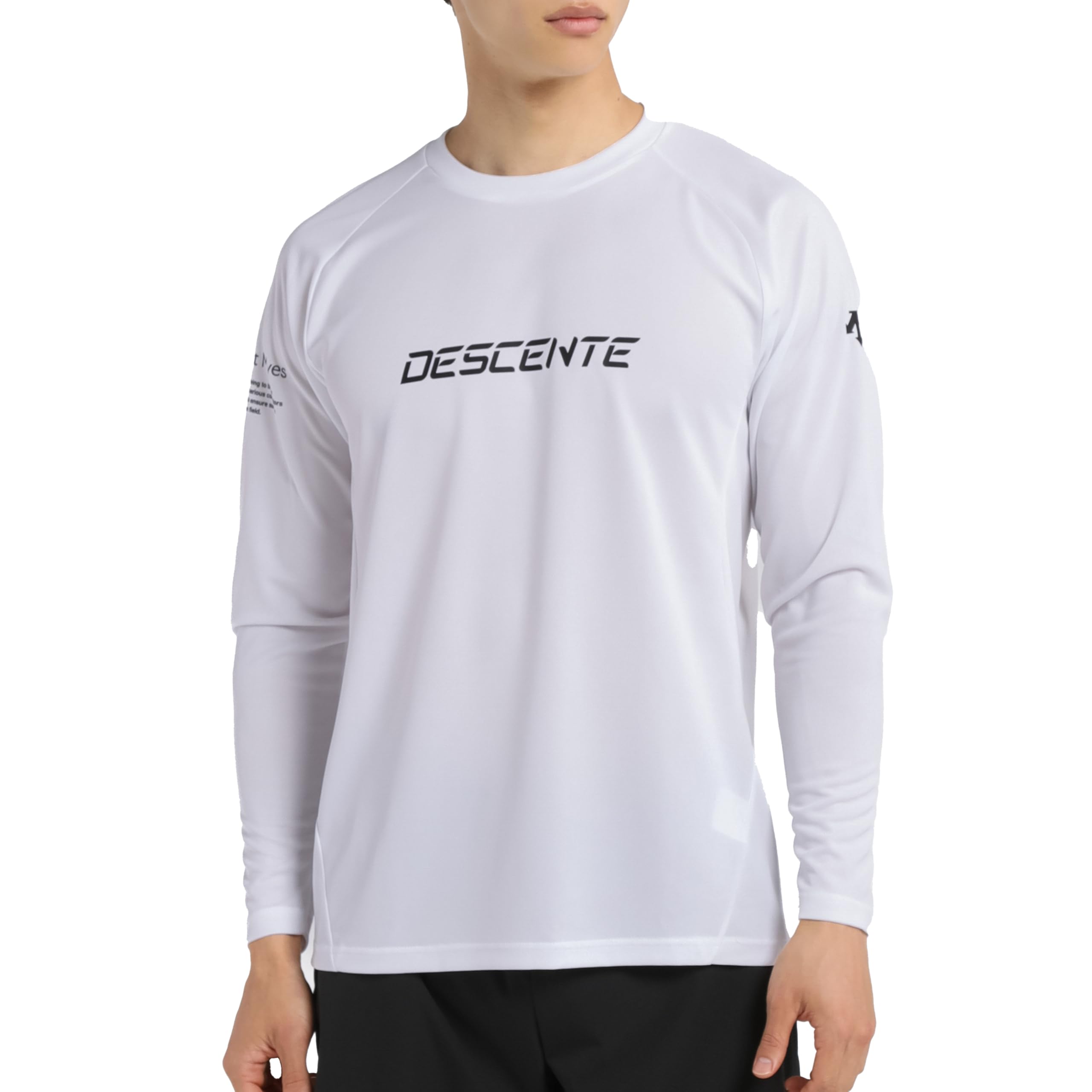 

DESCENTE Long Sleeve Volleyball Comfortable to Move for Men and Club WH00 Shirt, in, Women, Activities, (DV5SLT01U)