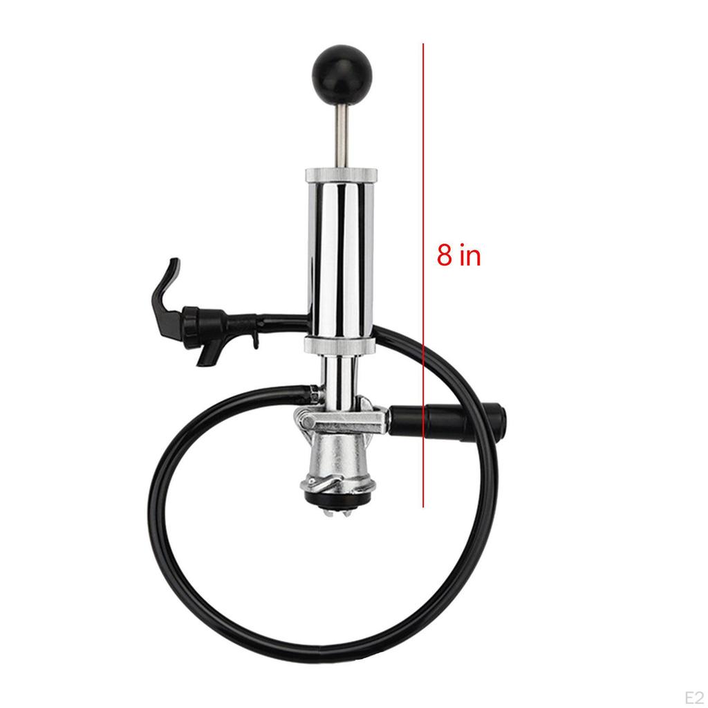 Rubinetti Set Pompa Tipo S Attrezzatura per Birrificazione Rubinetto Birra Multiuso Erogazione per Bancone