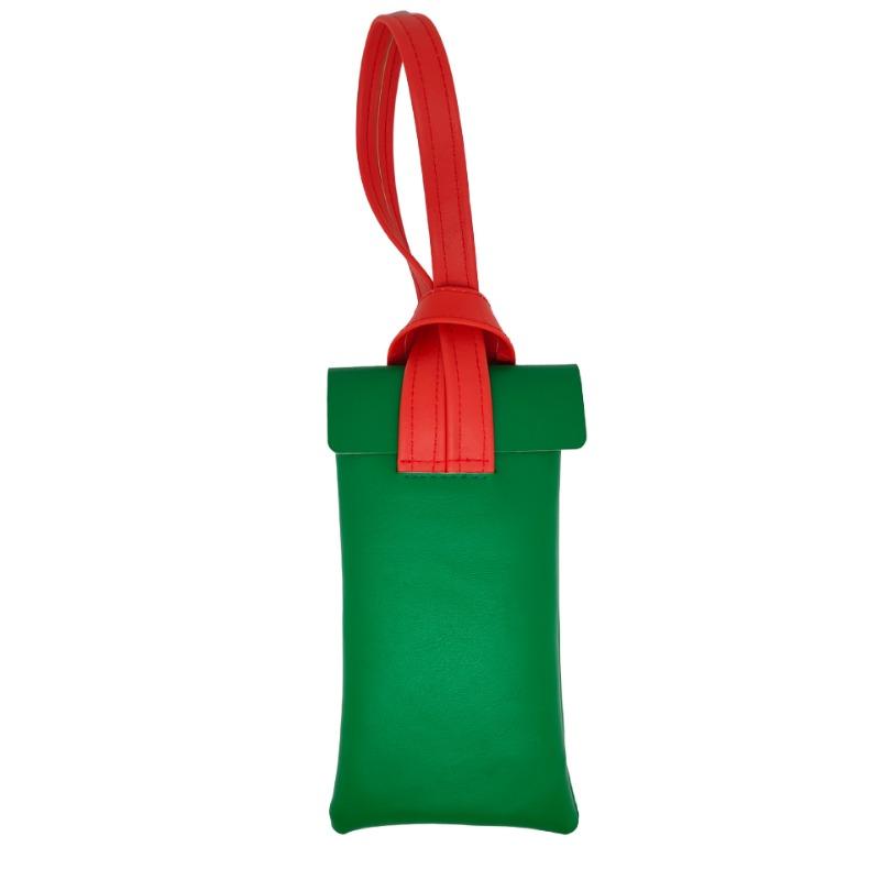 

1 шт. сумка для окулярів жіноча портативна пилонепроникна контрастна за кольором креативна сонцезахисні окуляри сонцезахисні окуляри сумка для окулярів сумка для зберігання сумка для чоловіків 18.5*8.5cm