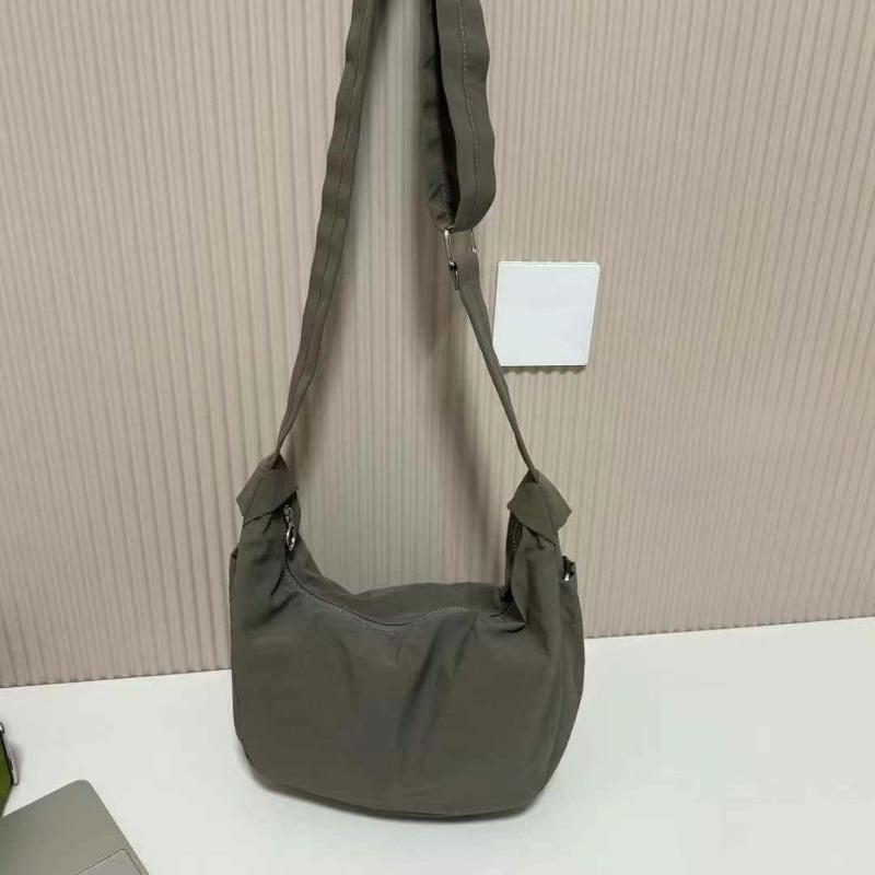 Dumpling Bag Casual Trendy Wide-shoulder Strap Large-capacity Single-shoulder Crossbody Bag
