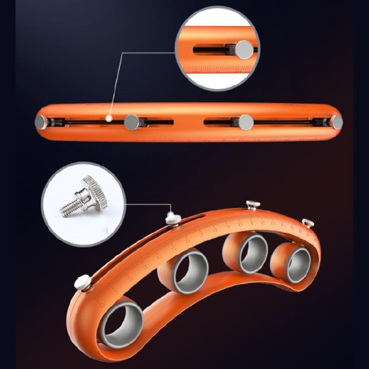 Guitar Practice Aid Extender Adjustable Musical Finger Extender Finger Stretcher Trainer Training Accessories Enduring