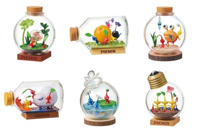 Poly Pikmin Terrarium Collection BOX 6 6 Approximately H80 X W140 X 80mm Re-ment Product, Types, Pieces,