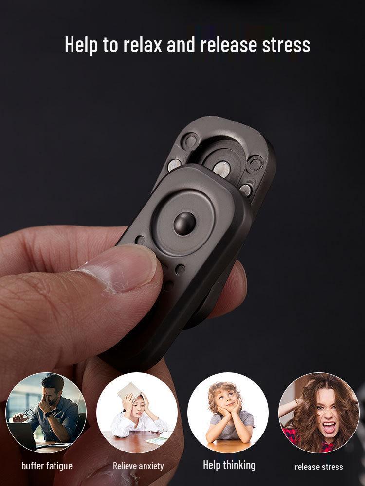 Eulen-Kartenschieber EDC Metall-Fidget-Spinner mit magnetischer Touch-Dekompression