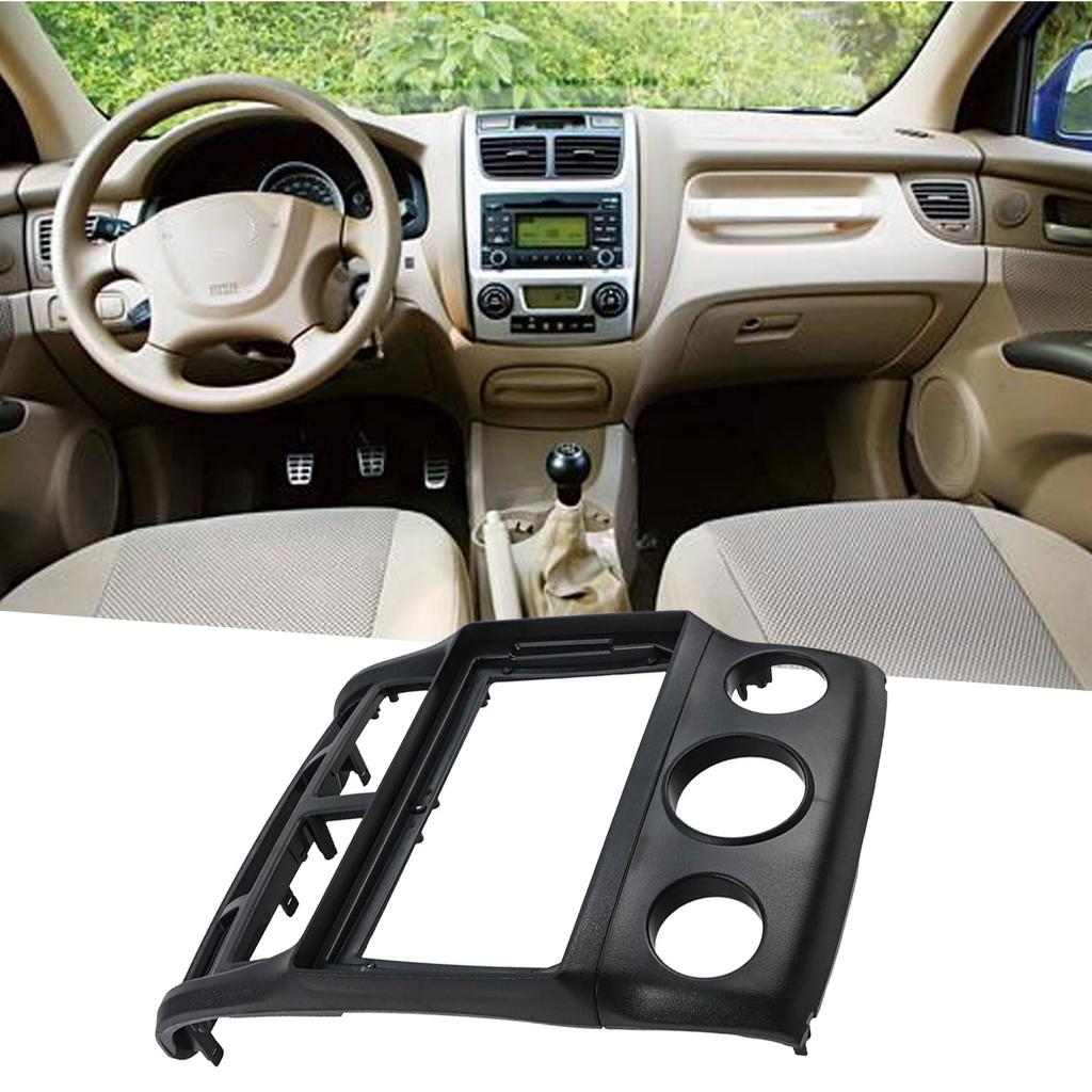 Dashboard Aesthetics 2 DIN Frame Car Radio Faceplate