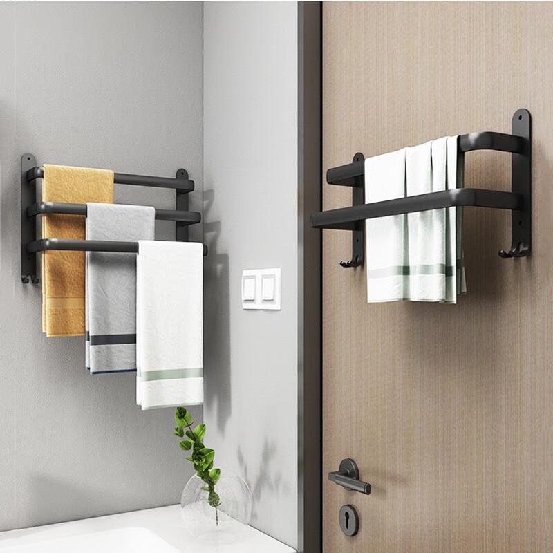 Yi Da Shang Punch-Free Space Aluminum Towel Rack