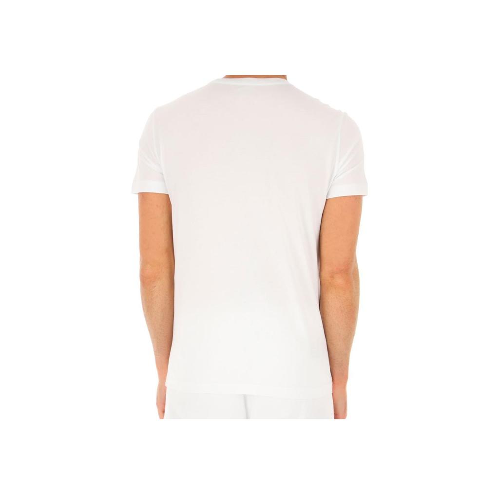 Emporio Armani Round Neck Cotton Short Sleeve T-Shirt Men tops White 8NPT10-TJNQZ-1100