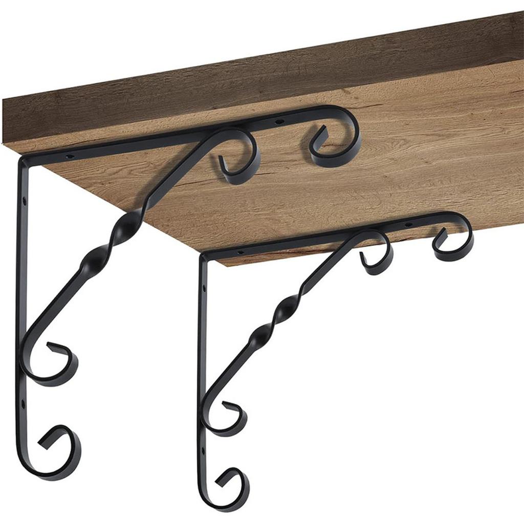 S-tvarovaná Vysoce odolná Kovová Úhelníková Konzola Pravouhlá Konzola Podpora Přepážky Zesílený Železný Úhelníkový Nosný Rám