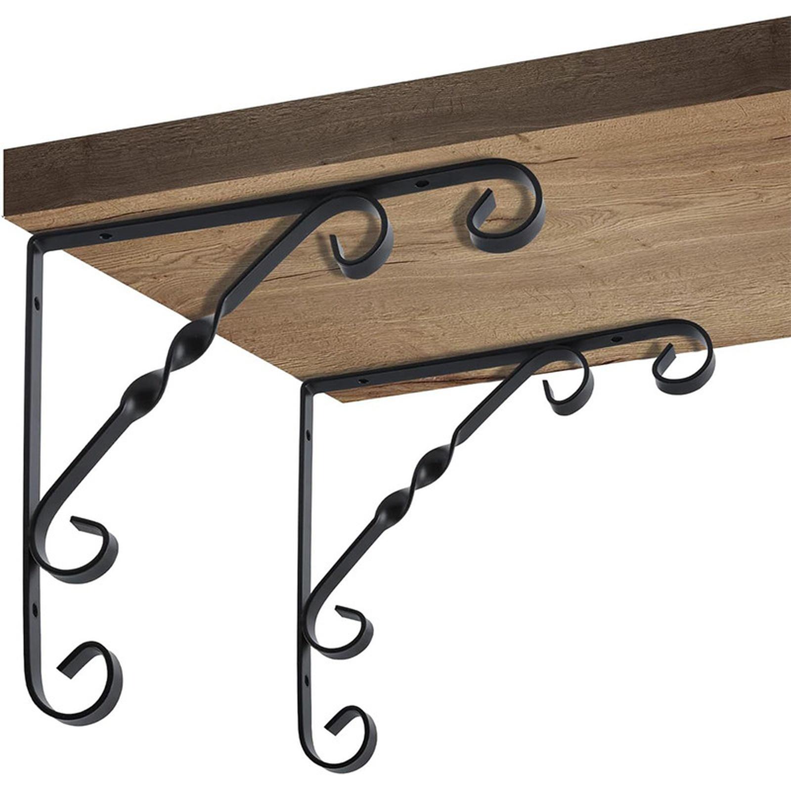 

S-shaped Heavy-duty Metal Angle Bracket Straight-angle Bracket Partition Support Thickened Iron Angle Support Frame One Size