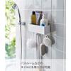 [Yamazaki] Film Hook Rack W18 White, Mist, Approx. W18 x D7.5 x H6cm, 5966Floating, Consolidated Storage, Bathroom & Kitchen Organization