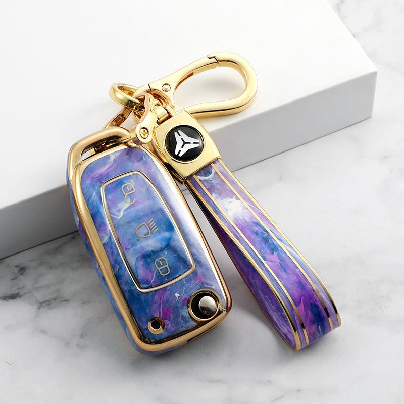 Tata Car Folding Key Case with Buckle - Cross-Border Bestseller In India