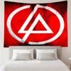 Linkin Park Tapestry for Bedroom Aesthetic Classroom Tapestries Wall Hanging for Living Room Dorm Office,Ideal Creative Gift