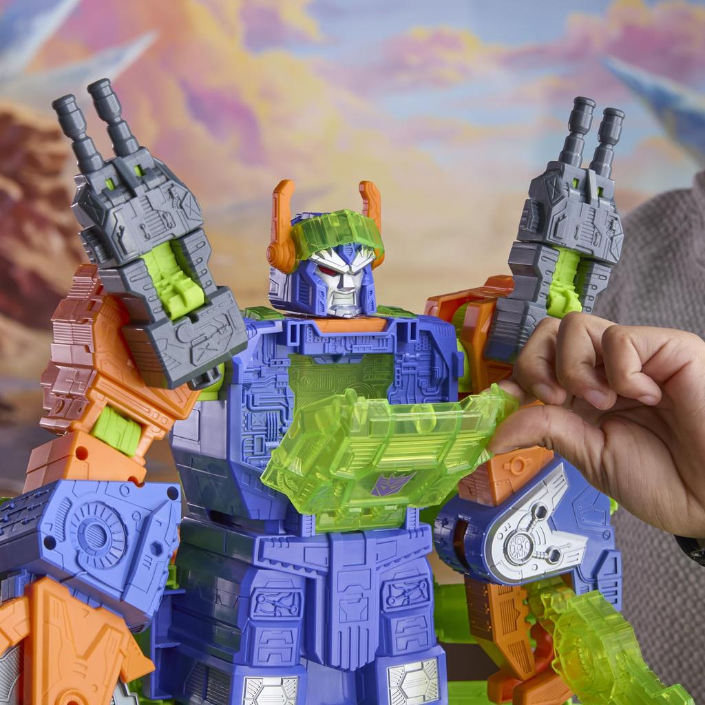 Transformers CYBERWORLD Scorponok Strike Battle Figurka Akcji Transformująca Zestaw do Zabawy ze Światłami i Zabawka Robot dla Chłopców i w wieku 6 lat i starszych Zestaw, Dźwięki,