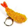 Coconut Accessories Every Time You See It Your Stomach Growls Fried Shrimp Food Sample Keychain Cute Interesting Souvenir Gift 251OK