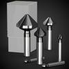 Woodworking 3 Flute Trimming Cutter 90 Degree Steel Engraving Corner Milling Cutter Cutting Machine Matching Tool