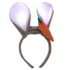 Light Up Rabbit Ears Headband Cute Plush Bunny Ear Hair Accessory for Women