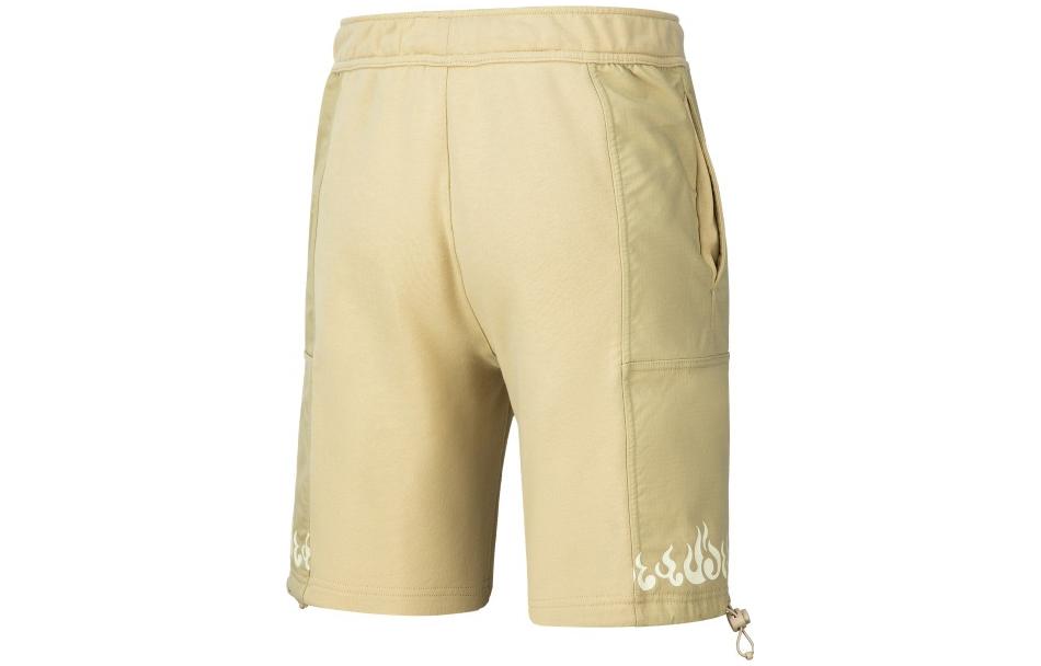 Puma Humming 3,SS23 Chinese Culture Tribute Series Casual Shorts Men's Roasted Almond Moderate 621924-88