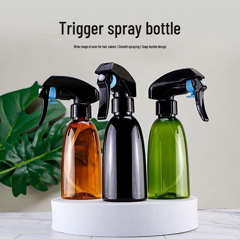 

Ultra-Fine Mist Barber Spray Bottle for Hairdressing and Disinfection Brown with Roller Ball