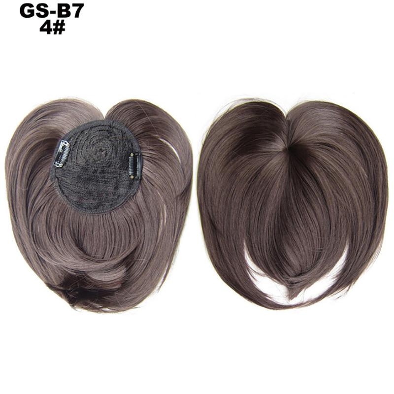 Hair Bangs Blunt-Bang Clip On Hair Extension False Fringe Women's Hairpieces