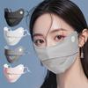 Cycling Ice Silk Face Mask Anti-UV Sun Protection Summer Unisex Adjustable Breathable Bandana Hunting Running Sport Mask Scarf