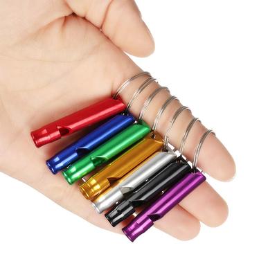 Aluminum Camping Hiking Outdoor EDC Tools Emergency Whistles Survival Whistle Training Accessories
