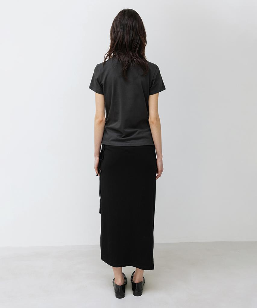 INSILENCE WOMEN W Supima Cotton Premium T-Shirt Charcoal