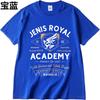 Unisex Cotton Tshirt Graphic Summer For Her Tshirt Royal Academy Festival Design Short Sleeve Street Wear Crew Neck Tshirt