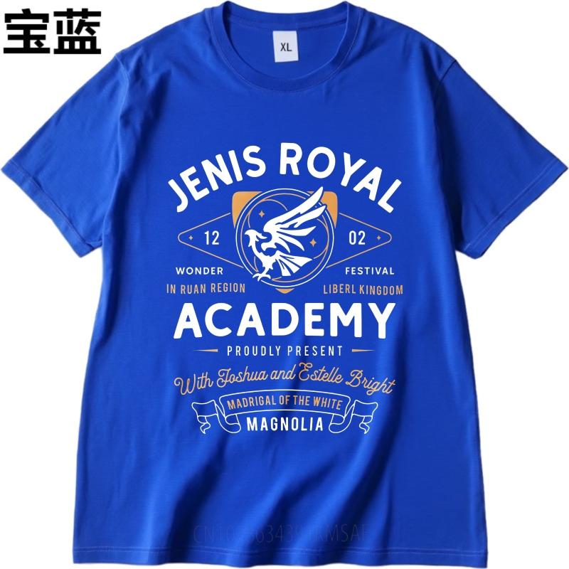 Unisex Cotton Tshirt Graphic Summer For Her Tshirt Royal Academy Festival Design Short Sleeve Street Wear Crew Neck Tshirt