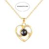 Heart Pendant Necklace Projects Necklace Chain Necklace Stainless Steel Necklace Jewelry for Celebrations and Present